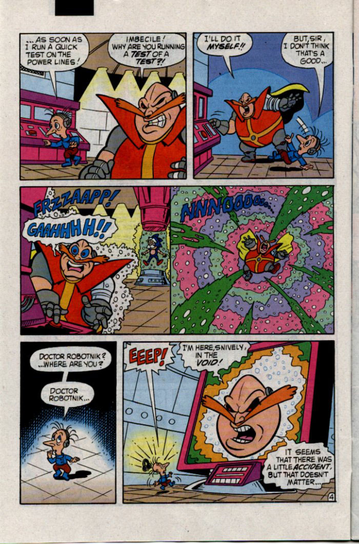 Sonic - Archie Adventure Series January 1996 Page 4